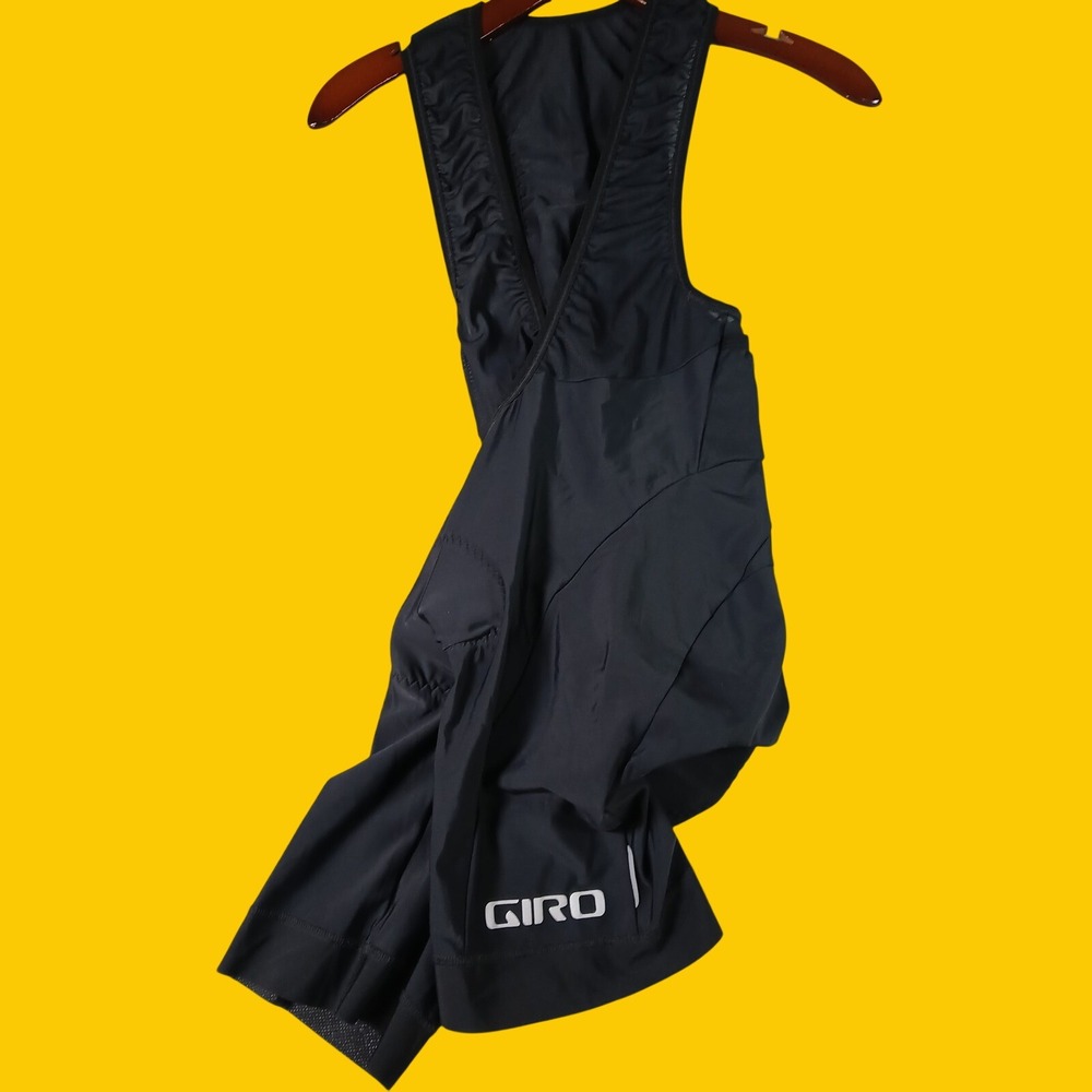 Giro Renew Series Bib Shorts Mens L Black Padded Cycling Performance